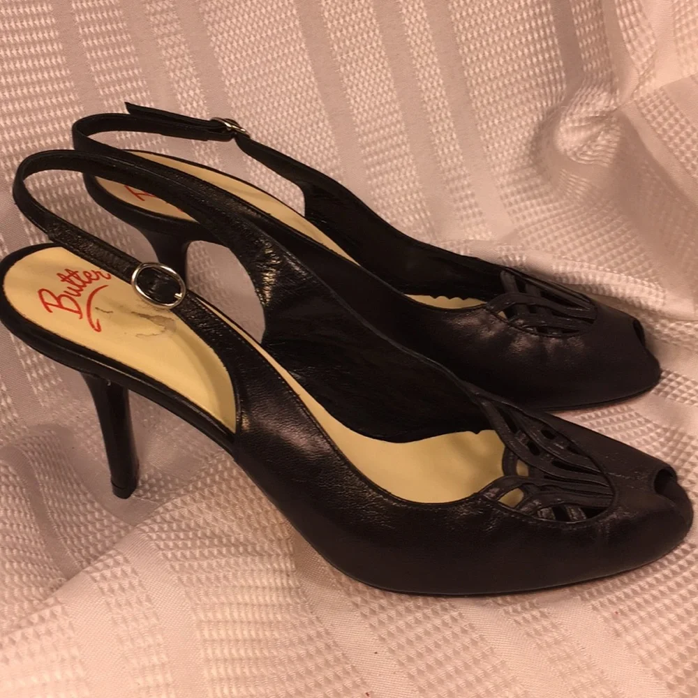 Butter 3”heel AMAZING soft buttery leather FUN!